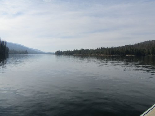 Low water level in Willow Cove 